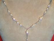 Collana in oro con perle