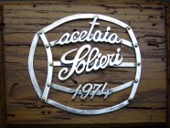 Targa in argento e legno