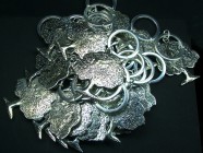 Bomboniere portachiavi in argento